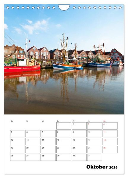 Produktbild: Neuharlingersiel Hafenromantik / Planer (Wandkalender 2026 DIN A4 hoch), CALVENDO Monatskalender