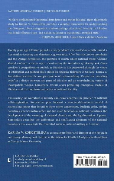 Produktbild: Constructing the Narratives of Identity and Power