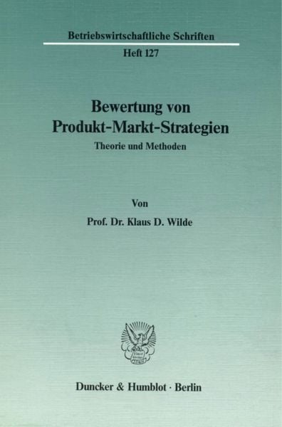 Produktbild: Bewertung von Produkt-Markt-Strategien.