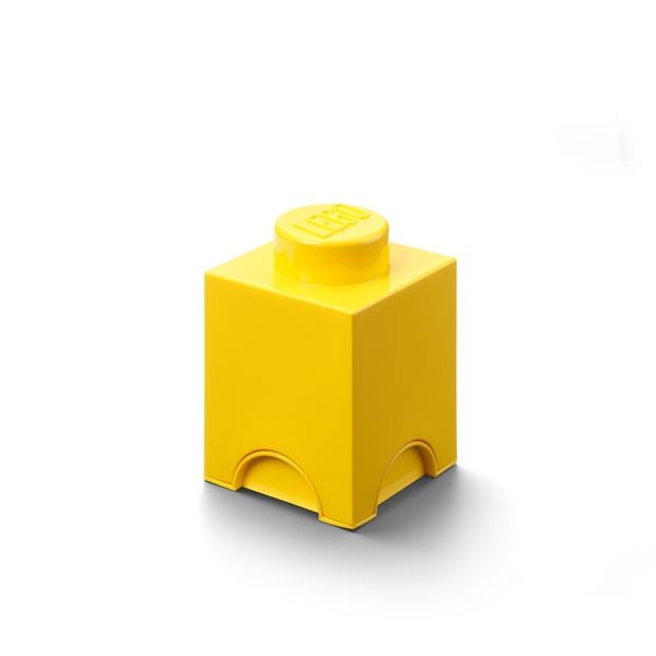 Produktbild: LEGO® Aufbewahrungsstein 1 Noppe Gelb