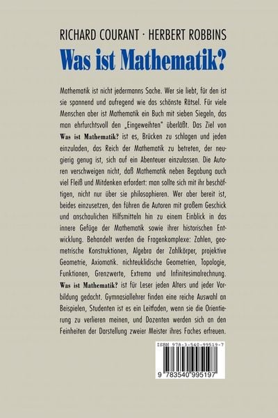 Produktbild: Was ist Mathematik?