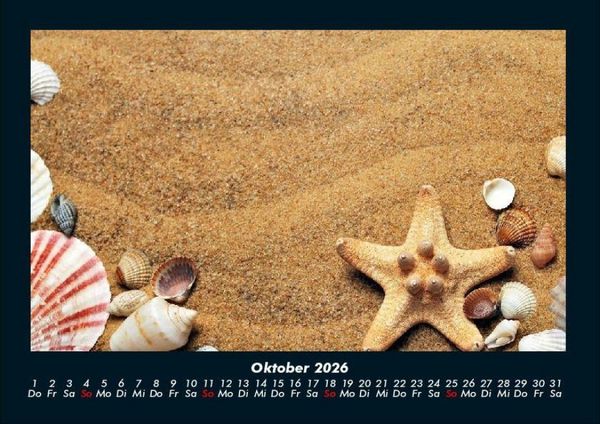 Produktbild: Str&auml;nde der Welt 2026 Fotokalender DIN A4