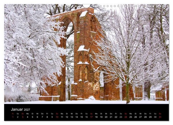 Produktbild: Univerit&auml;ts- und Hansestadt Greifswald (Wandkalender 2027 DIN A3 quer), CALVENDO Monatskalender