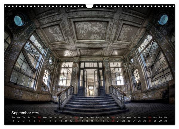 Produktbild: Lost Places HDR Beelitz II (Wall Calendar 2026 DIN A3 landscape), CALVENDO 12 Month Wall Calendar