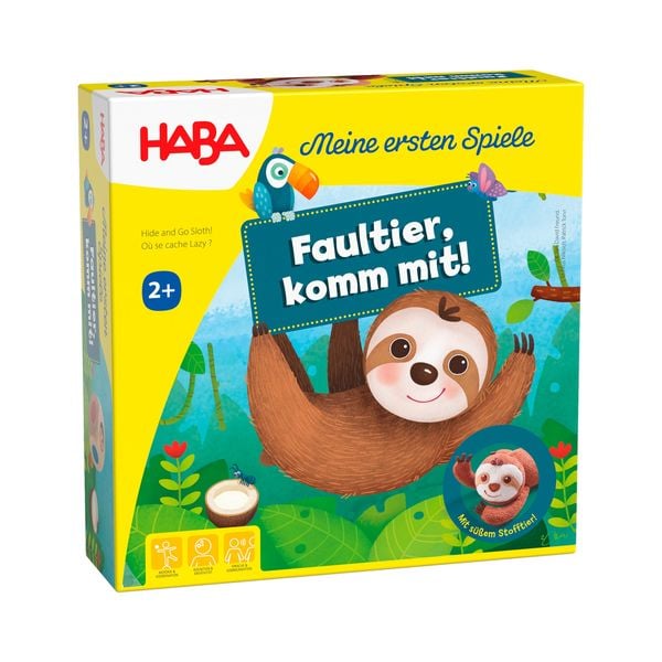 Produktbild: HABA - Meine ersten Spiele - Faultier, komm mit!