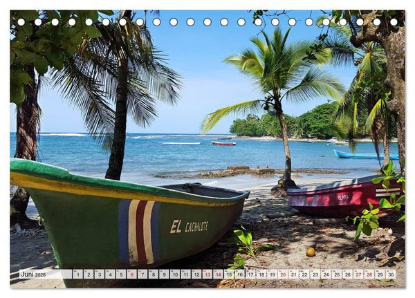 Produktbild: Costa Rica - Lebensfreude pur (Tischkalender 2026 DIN A5 quer), CALVENDO Monatskalender