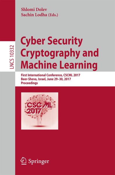 Produktbild: Cyber Security Cryptography and Machine Learning