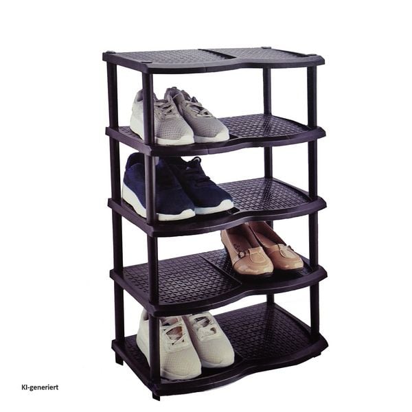 Produktbild: Michelino Schuhregal f&uuml;r 10 Paar Schuhe Schuhregal f&uuml;r 10 Paar Schuhe