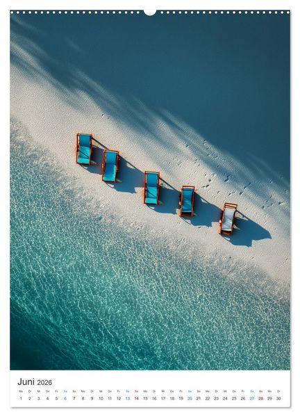 Produktbild: Sehnsucht Strand (hochwertiger Premium Wandkalender 2026 DIN A2 hoch), Kunstdruck in Hochglanz