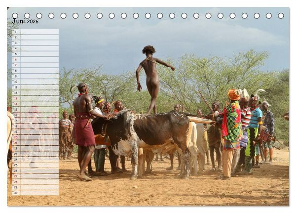 Produktbild: Abenteuer &Auml;thiopien (Tischkalender 2026 DIN A5 quer), CALVENDO Monatskalender