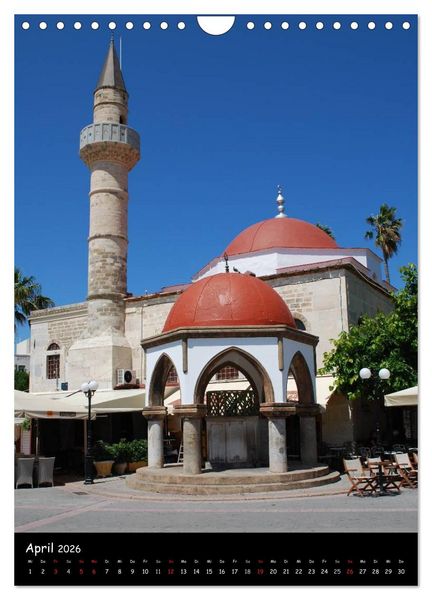 Produktbild: Griechenland - Insel Kos (Wandkalender 2026 DIN A4 hoch), CALVENDO Monatskalender