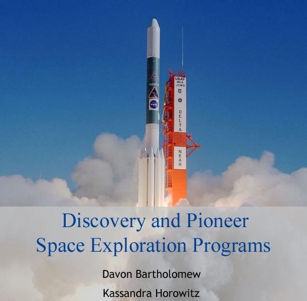 Produktbild: Discovery and Pioneer Space Exploration Programs