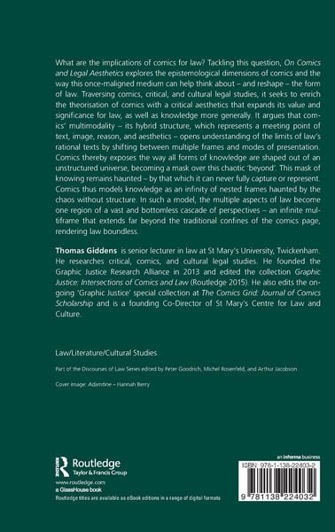 Produktbild: On Comics and Legal Aesthetics