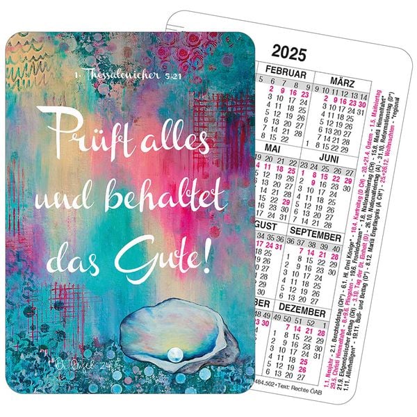 Spielkartenkalender 2025 Digel