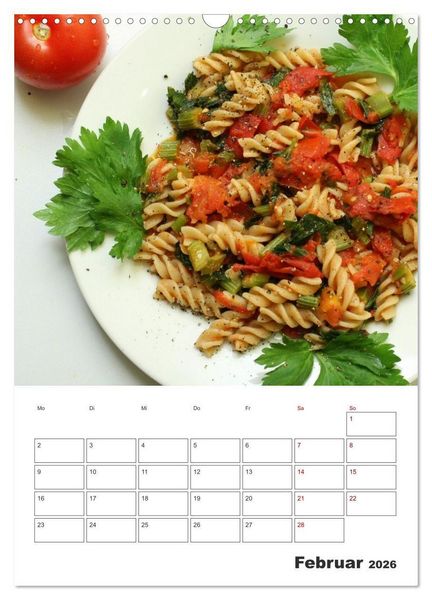 Produktbild: Leckeres mit Tomate (Wandkalender 2026 DIN A3 hoch), CALVENDO Monatskalender