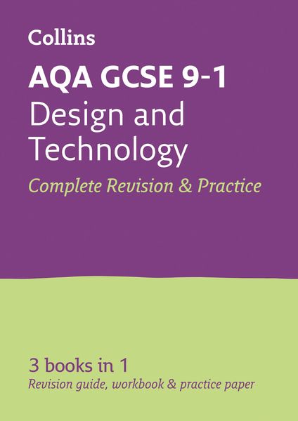 Produktbild: Collins GCSE Revision and Practice: New Curriculum - Aqa GCSE Design & Technology All-In-One Revision and Practice