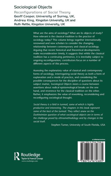Produktbild: Sociological Objects