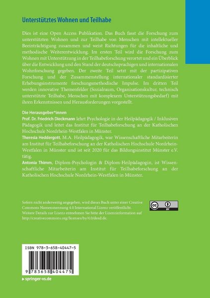 Produktbild: Unterst&uuml;tztes Wohnen und Teilhabe