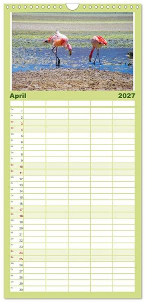 Produktbild: Familienplaner 2027 - S&uuml;damerika - Vom Reich der Inka bis nach Patagonien mit 5 Spalten (Wandkalender, 21 x 45 cm) CALVENDO