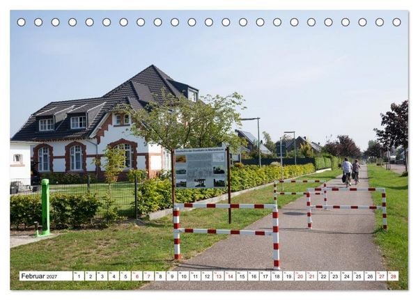 Produktbild: Radland Deutschland - Niederrhein (Tischkalender 2027 DIN A5 quer), CALVENDO Monatskalender