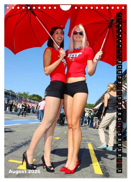 Produktbild: Beauty Grid Girls (Wandkalender 2026 DIN A4 hoch), CALVENDO Monatskalender