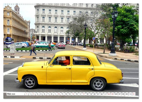 Produktbild: Mercedes-Benz Typ 180 - Ein deutscher Klassiker in Kuba (Wandkalender 2026 DIN A2 quer), CALVENDO Monatskalender