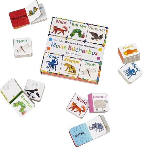 Produktbild: Die kleine Raupe Nimmersatt - Meine B&uuml;cherbox