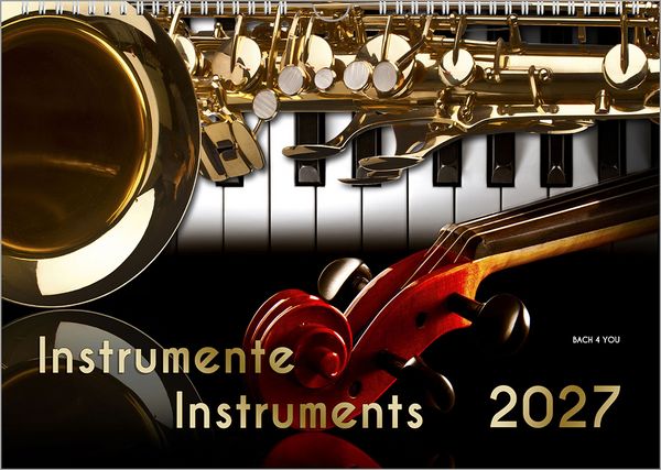 Produktbild: Musikinstrumente, ein Musik-Kalender 2027, DIN A4