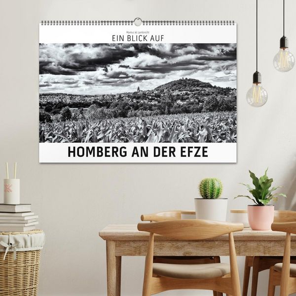 Produktbild: Ein Blick auf Homberg an der Efze (Wandkalender 2026 DIN A2 quer), CALVENDO Monatskalender