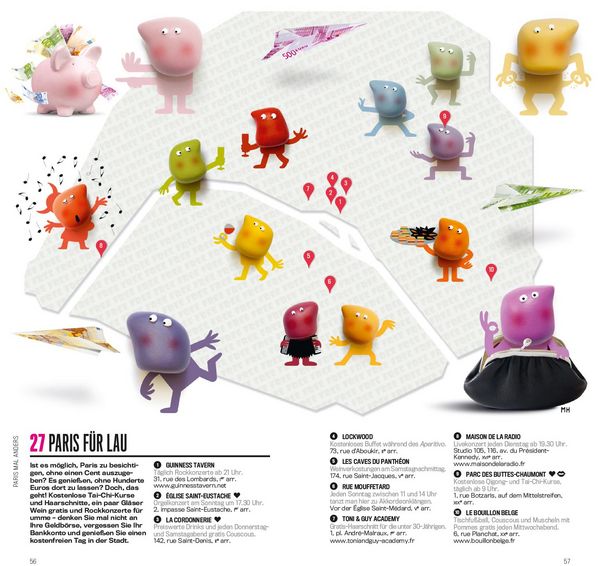 Produktbild: 50 Maps Paris (DuMont Reisef&uuml;hrer)