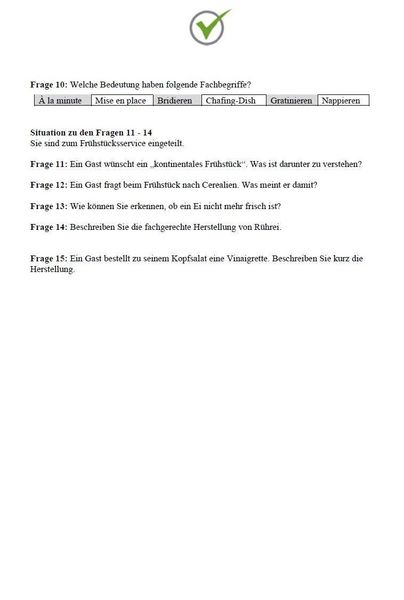 Produktbild: Top-Pr&uuml;fung Fachmann / Fachfrau f&uuml;r Systemgastronomie - 450 Aufgaben f&uuml;r die Abschlusspr&uuml;fung