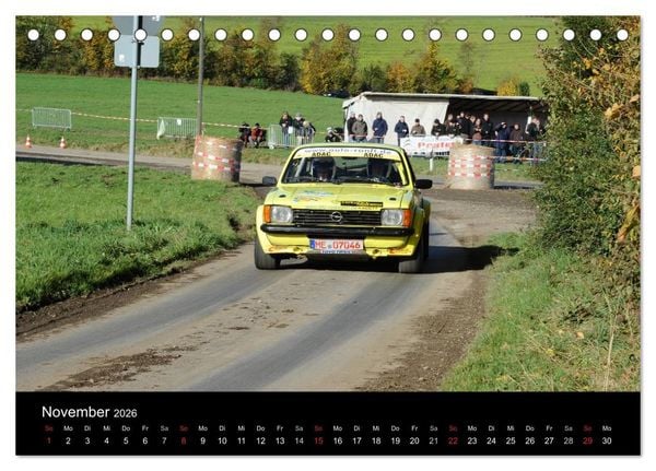 Produktbild: Rallye, K&ouml;ln - Ahrweiler (Tischkalender 2026 DIN A5 quer), CALVENDO Monatskalender