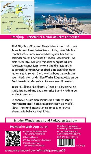 Produktbild: Reise Know-How InselTrip R&uuml;gen mit Hiddensee und Stralsund