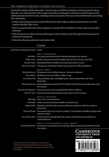 Produktbild: Camb Comp to Gilbert and Sullivan