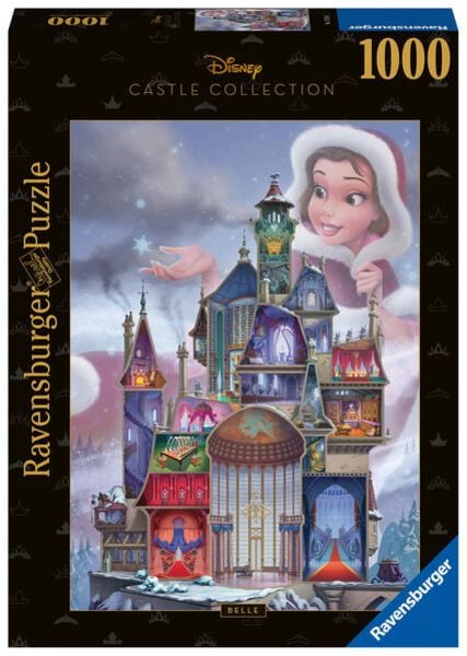 Ravensburger - Disney Castles: Belle, 1000 Teile