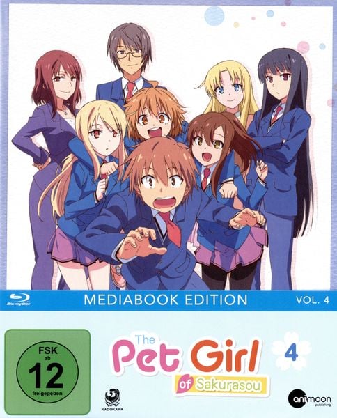 Pet Girl of Sakurasou Vol.4, Blu-ray