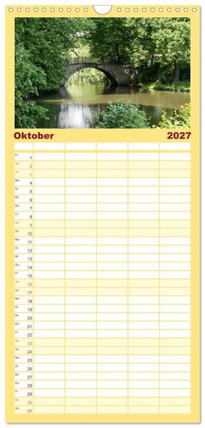Produktbild: Familienplaner 2027 - Hannover - Momente einer Reise mit 5 Spalten (Wandkalender, 21 x 45 cm) CALVENDO