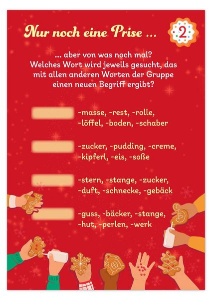 Produktbild: R&auml;tseladventskalender to go 9