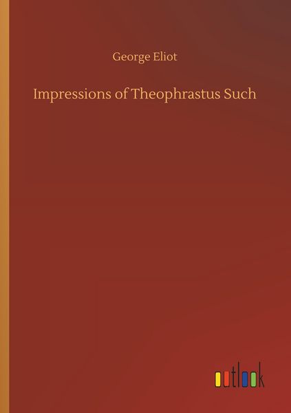 Produktbild: Impressions of Theophrastus Such