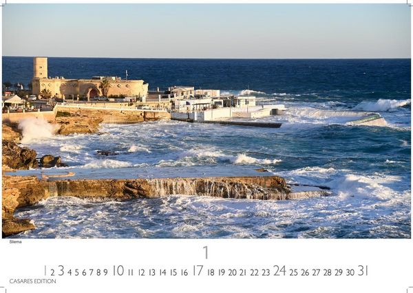 Produktbild: Malta Kalender 2027 &ndash; Wandkalender | Fotokalender S&uuml;deuropa 24x35cm - Hochwertiger . mit atemberaubenden Fotos von Malta &ndash; ideal f&uuml;r Liebhaber der Insel und Reiseliebhaber.