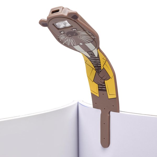Produktbild: Flexilight Pals RC (Walross) - wiederaufladbares Leselicht - 2 in 1 Leselampe & Lesezeichen - LED Leselicht - Geschenk für Leser, Buchliebhaber - Deut
