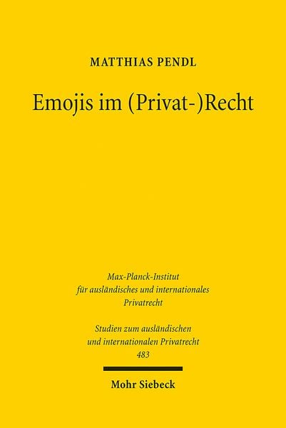 Produktbild: Emojis im (Privat-)Recht