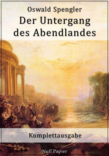 Produktbild: Der Untergang des Abendlandes
