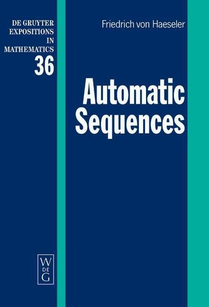 Produktbild: Automatic Sequences