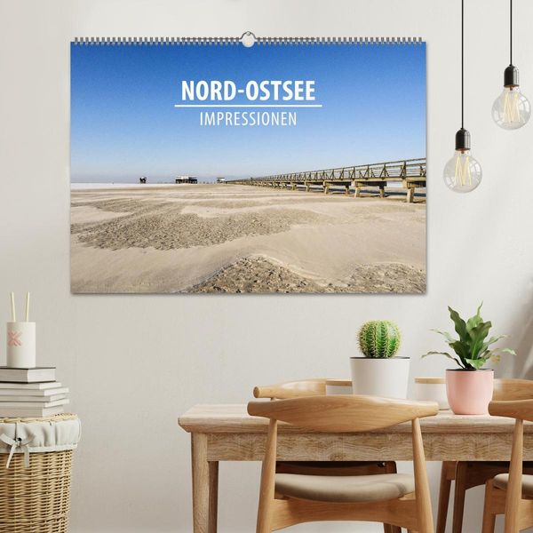 Produktbild: Nord-Ostsee Impressionen (Wandkalender 2026 DIN A2 quer), CALVENDO Monatskalender