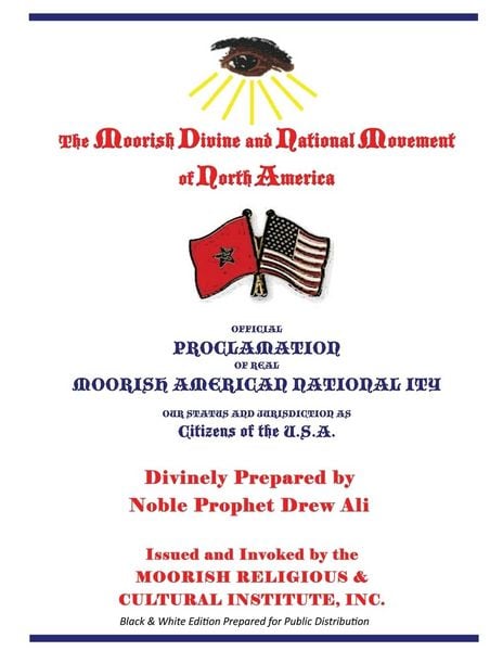 Produktbild: Official Proclamation of Real Moorish American Nationality