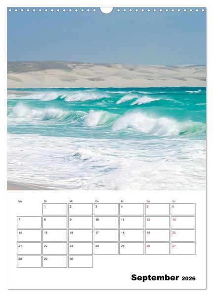 Produktbild: Boa Vista - die &bdquo;Perle&ldquo; der Kapverden (Wandkalender 2026 DIN A3 hoch), CALVENDO Monatskalender