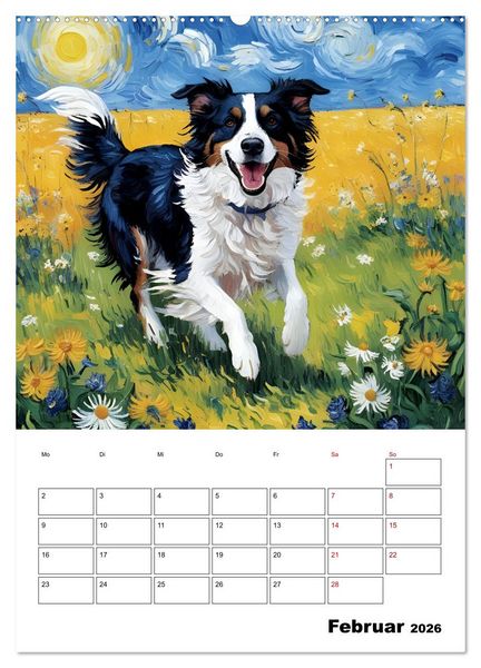 Produktbild: Hundezauber (Wandkalender 2026 DIN A2 hoch), CALVENDO Monatskalender