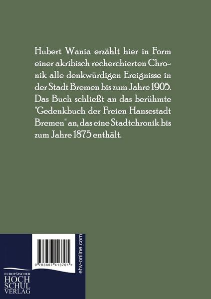 Produktbild: Dreissig Jahre Bremen