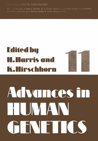 Produktbild: Advances in Human Genetics 11